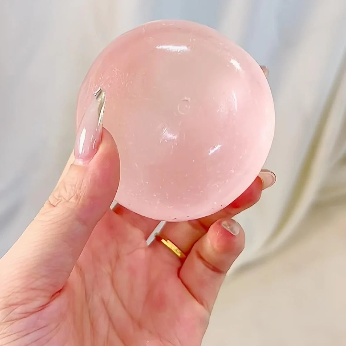 Coconut Oil Squishy - 2026 New Coconut Oil Stress Ball, Improving Focus, Or Easing Tension During Study, Work, Or Relaxation (Pink)
