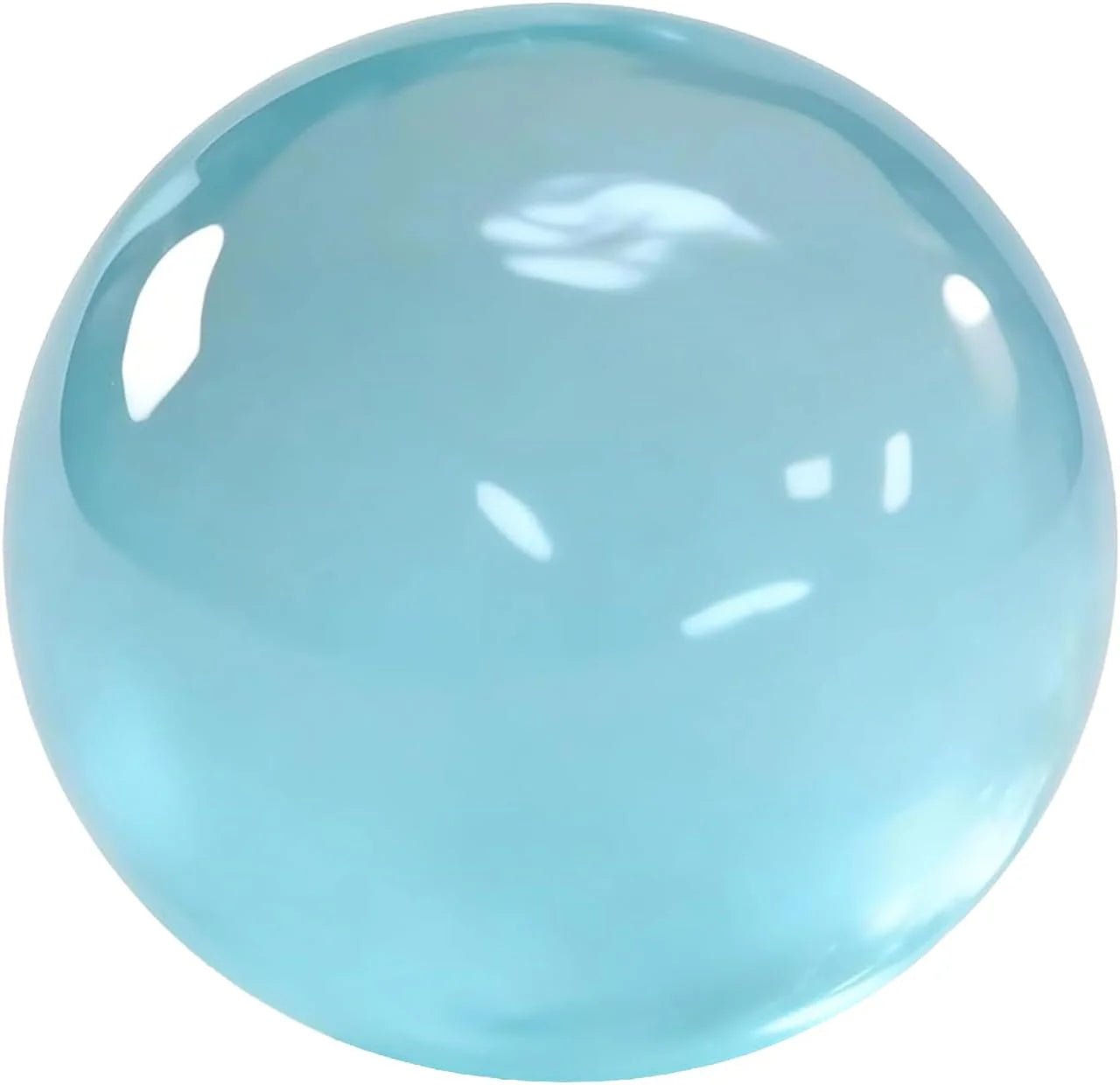 Coconut Oil Squishy, Coconut Oil Slow Rising Squeeze Stress Ball Clear Jelly Bubblegum Texture Coconut Oil Squishy Toy (Blue) - US 2821