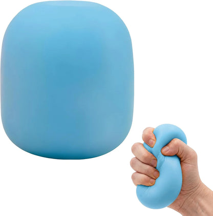 Gum Drop Squeeze Color Changing Squishy, Slow Stress Balls Fidget Sensory Toys for Adults,Gum Drop Shape Fidgets for Pull Stretch Squishy Toy (Blue) - US 6111