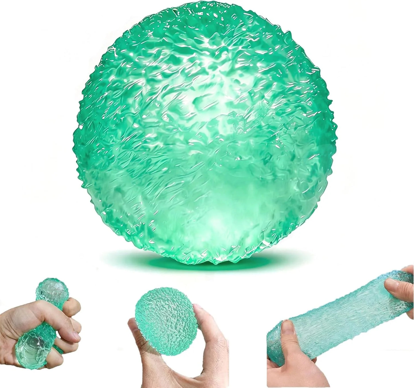 Squishy Textured Slow Rising Squishy Balls - US 4676